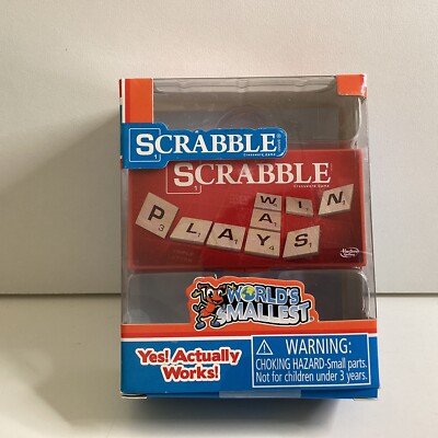 S046 - Scrabble - World´s Smallest - Mini Spiel