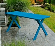 PICNIC TABLE ONLY- 6 FT- *UNFINISHED, STAIN & PAINT OPTIONS* Made in USA