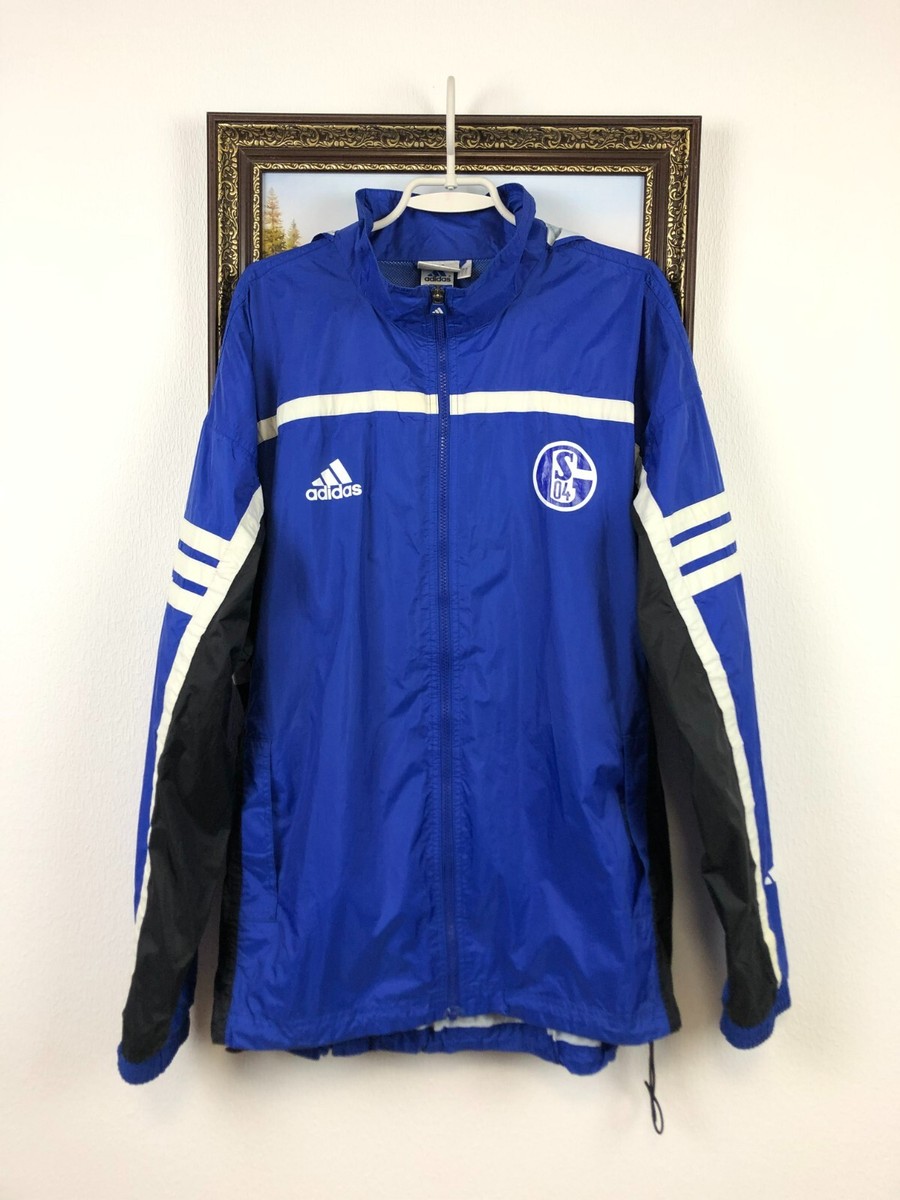 ブランド古着！2011年 adidas FC Schalke 04 ジャージ Vintage 90's Adidas FC Schalke 04 Football Jacket Windbreaker