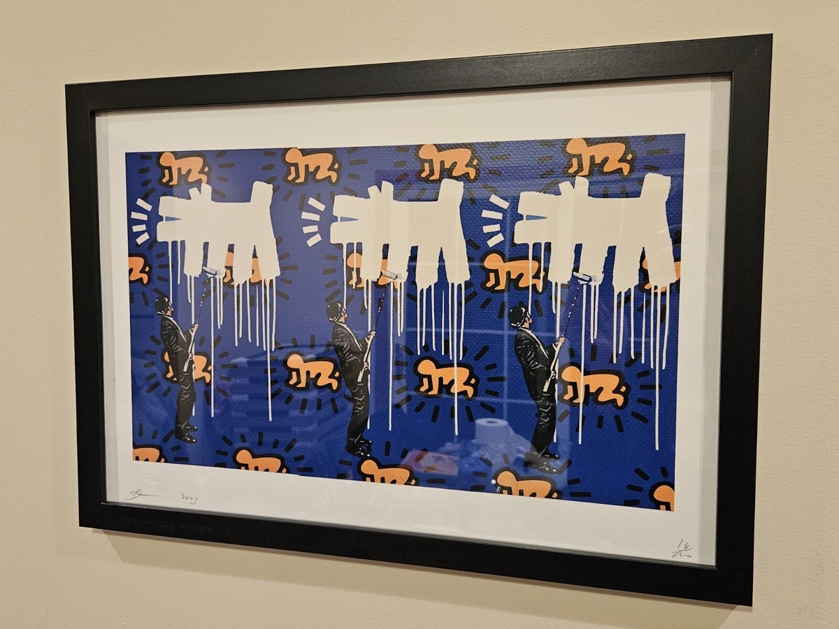 Death NYC Framed 14x20in Pop Art Original Limited Edition