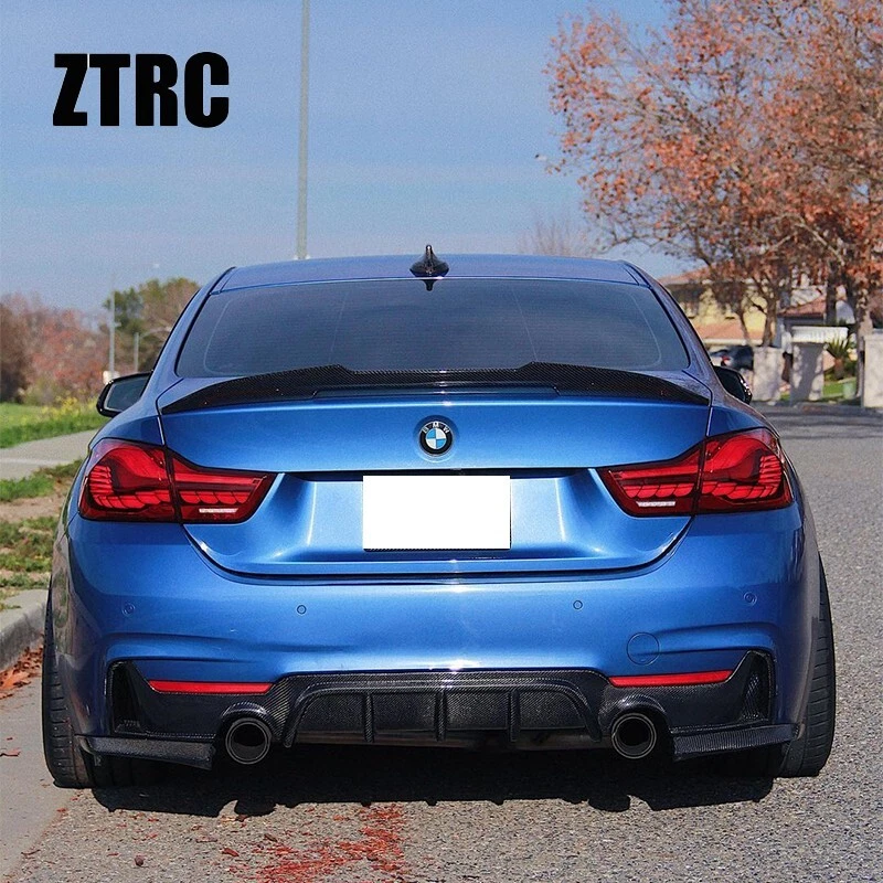 Carbon Fiber Trunk Wing Spoiler For BMW 4 series F32 Coupe 430i M440i 2013-2019 - Image 2 of 4