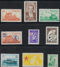 MNH Stamps from Turkey............23N..........C-1001-z