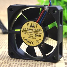 ADDA 6015 12V 0.11A 6cm AD0612MS-D76GL Industrial Cooling Fan High Air Volume