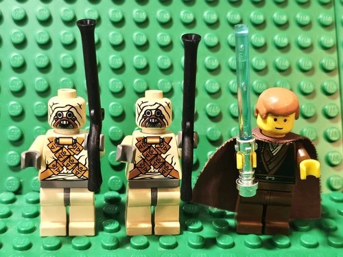 Lego SW Set 7113 Minifigures Anakin Skywalker sw0099 Tusken Raider sw005 (2)