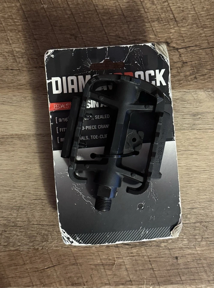 "Pedales ATB de resina Diamondback 9/16""" Foto 2 de 2