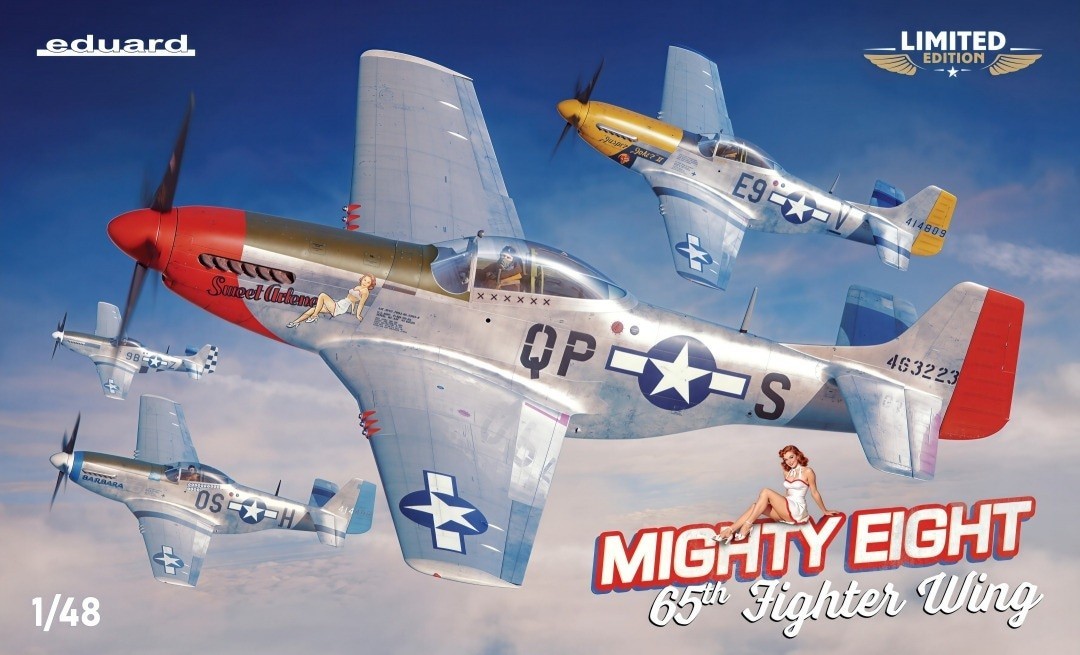 Eduard 11196 1:48th scale P-51 Mustang  Mighty Eight 65th Fighter Wing
