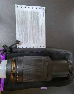 Nikon DX AF-P NIKKOR 70-300mm 1:4.5-6.3G Used 2x Freeshp $365/all Offers Consdrd