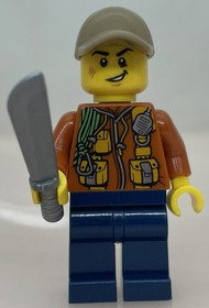 LEGO&reg; - Jungle Explorer Explorer Minifigure from Set 60157 - cty0790 cty790 
