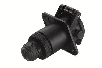 HELLA Buchse - 24V - 7-poliger Stecker - Stecker: Crimpkontakt - Quant 8JB007645-021