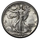1938-D Walking Liberty Half Dollar, Tough This Nice, Choice AU+ Better Date