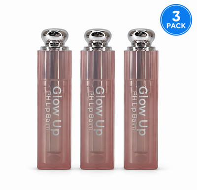 ModelCo Glow Up pH Lip Balm Hydrating Color Changing 3 Pack New