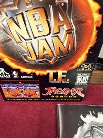 NBA Jam: Tournament Edition - Atari Jaguar - Box Game And Manual Authentic
