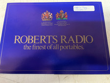 ROBERTS RADIO R/ RM/RCM/RAMBLER/RCM1 ADVERTISING BROCHURE SHACK/WALL ART