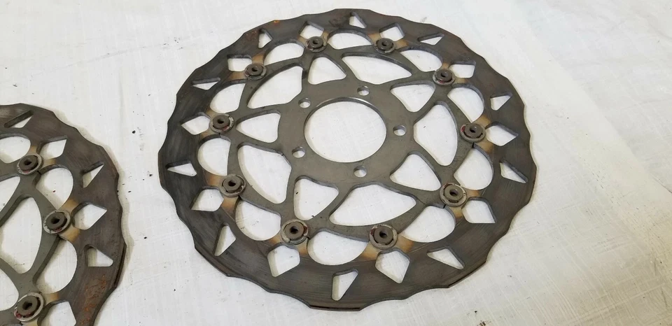 BMW S 1000 RR K10 Bremsscheiben vorne, ABM Bremsen, Front Brake Discs - Bild 3 von 4