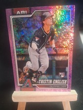 2026 Topps Series 1 Tristin English RC #346 Pink Holofoil - Arizona Diamondbacks