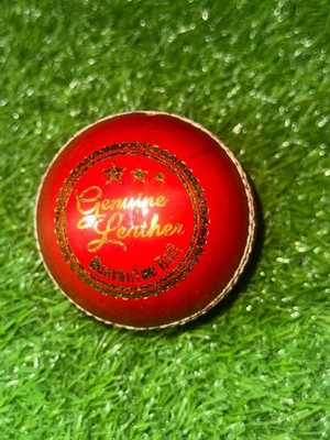 6 Premium Leather Cricket Hard Balls Match Quality
