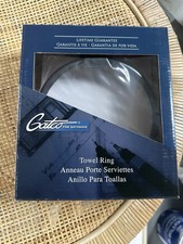Gatco 4242MX Latitude II, Towel Ring In Matte Black