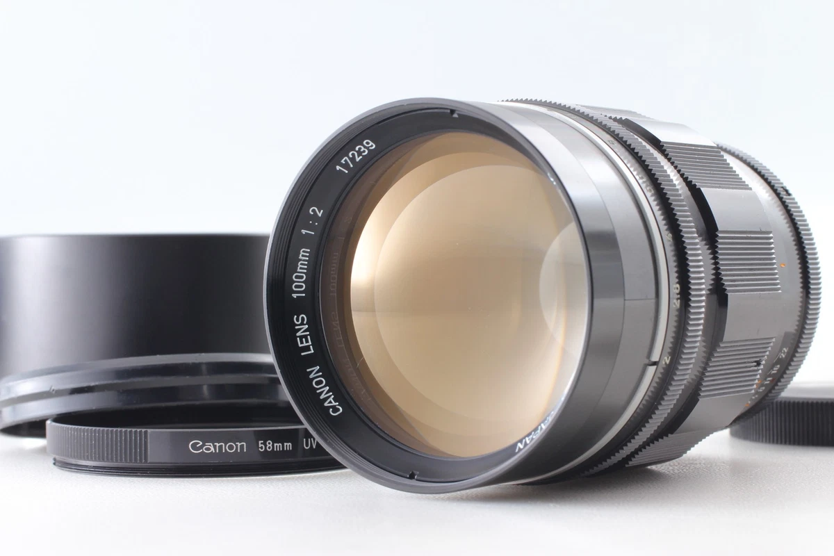 Canon f/2 Camera Lenses 100mm Focal for sale | eBay