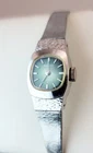 Vintage Seiko 11-3380 Ladies Watch 17J Manual Wind Emerald Green Dial WGP AS-IS