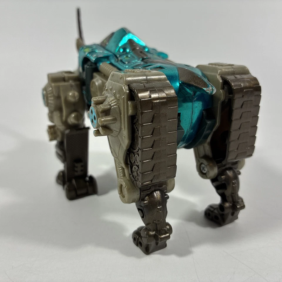 Transformers Beast Wars Deluxe Class Transmetals Rhinox w Sword Horn COMPLETE - Image 4 of 4