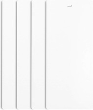 82.5" White Vertical Blinds Replacement Slats Sliding Door Window 4 Pack