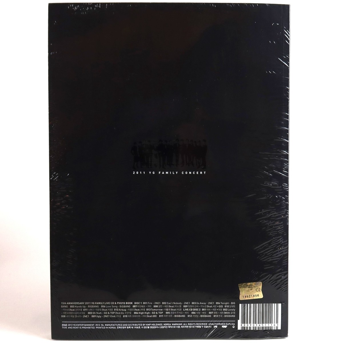 2011 YG Family Concert 15th Anniversary Live CD + Photobook Sealed 