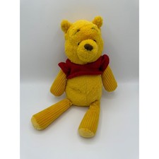 Scentsy Buddy Disney Winnie the Pooh Plush Yellow Bear Red Sweater Corduroy