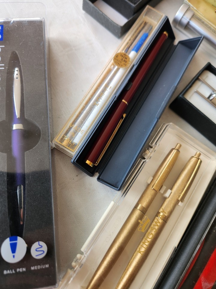 Pens And Pencils Sets Lot Of 10 Including Zebra Working Order Good pens-and-pencils-sets-lot-of-10-including-zebra-working-order-good