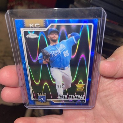 2026 Topps Chrome Noah Cameron Blue 114/150 Free Shipping