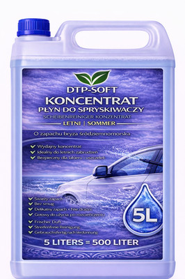 5L Scheibenklar Scheibenreiniger Sommer Konzentrat 1:100 Ocean Fresh 5 liter