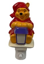 Vintage Disney Winnie The Pooh Plastic Bedtime Night Light