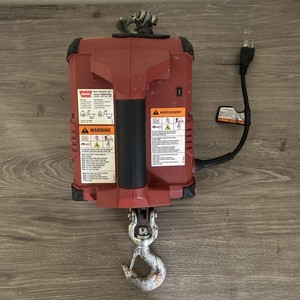 Warn 1000 LB PullzAll 120V Portable Hand Held Corded Winch P/N 885000 Works