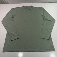 ANETIK T-Shirt Mens L Green Performance UPF 30 Vint UV Technology