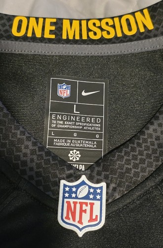 JAYDEN DANIELS Washington Commanders Nike Alternate Game Player Jersey Black - L - Picture 6 of 7