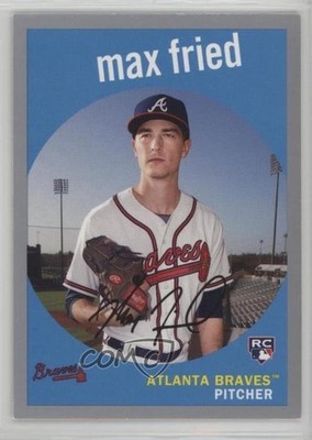 2018 Topps Archives 1959 Design Silver 12/99 Max Fried #27 Rookie RC 1gt