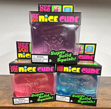 NeeDoh Nice Cube By Schylling Purple/Pink/Blue