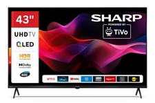 Sharp 43HM5745E QLED Fernseher 43 Zoll Smart TV by TiVo 4K HDR Dolby Vision 2026