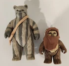 Vintage - 2 Ewoks 1984 STARWARS!