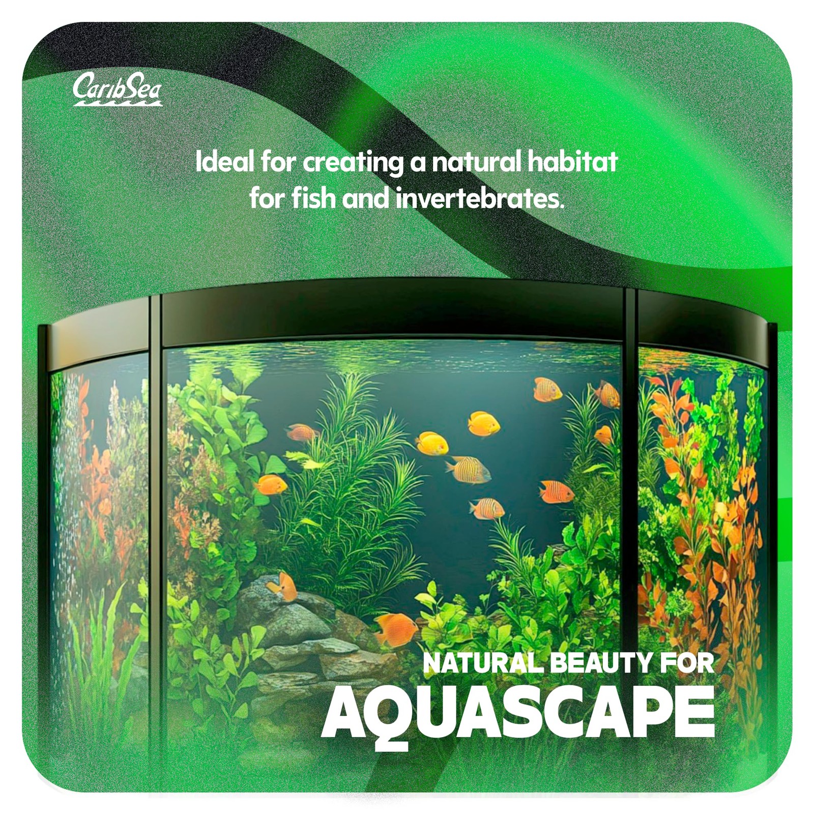 Carib Sea Super Natural Moonlight Sand Aquarium - 5 lb Each - Freshwater, 2-Pack