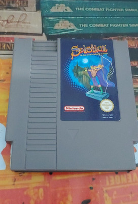 Solstice (1989) Nintendo NES (Modul / Cartridge) works classic 8-bit