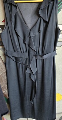 Elie Tahari, ungetragenes 100%Seidenkleid, nachtblau, Dt.42/44,  UK 20, US...