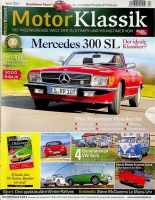 6) Motor Klassik 04/2014 - VW Bus T2 B mit 44PS bess - VW Bus T3 Multivan 2.1 mi