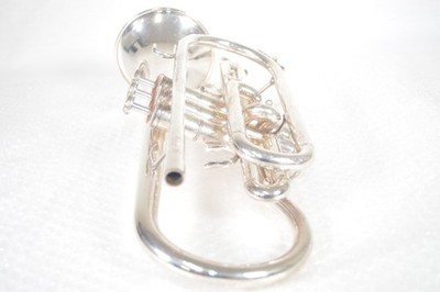 YAMAHA YCR-335S Cornet Trumpet Silver Excellent W/Hard Case