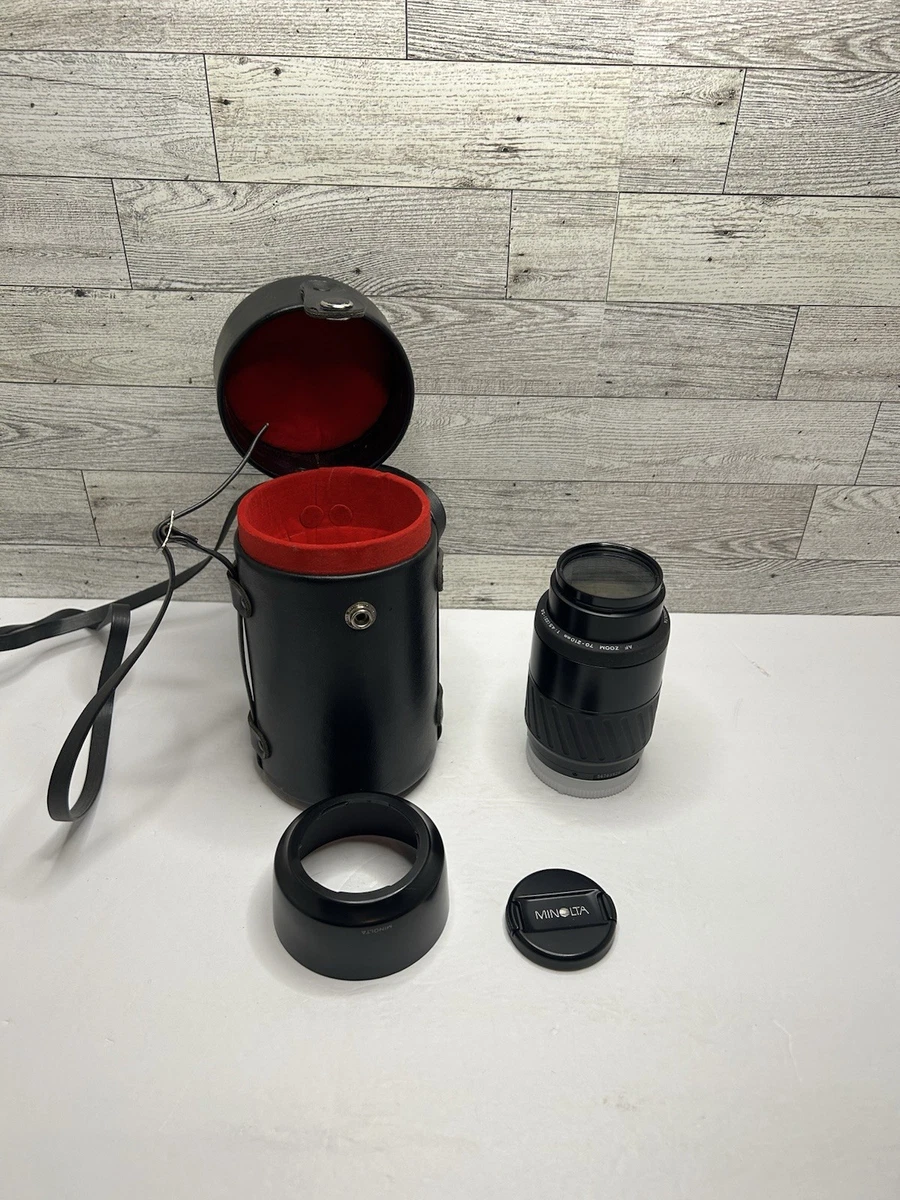 Minolta Zoom 70-210mm Focal Camera Lenses for sale | eBay