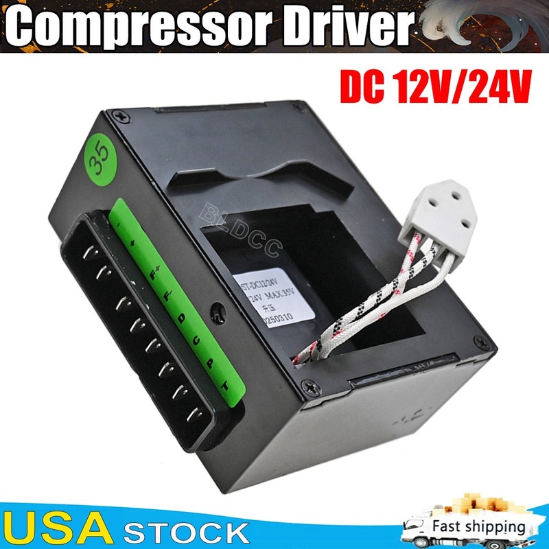 DONPER DC12V/24V Electronic Start Unit DZL35-L Compressor Driver for SECOP BD35F