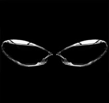 Pair For Porsche Macan 2014 2015 2016 2017 Lens Cover Headlight Shell Lamp Shade