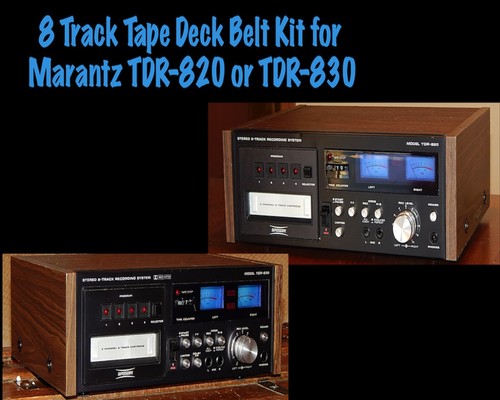 U22847 Belt Kit for Marantz TDR820 or TDR830  8 Track Tape Deck Player R G2U