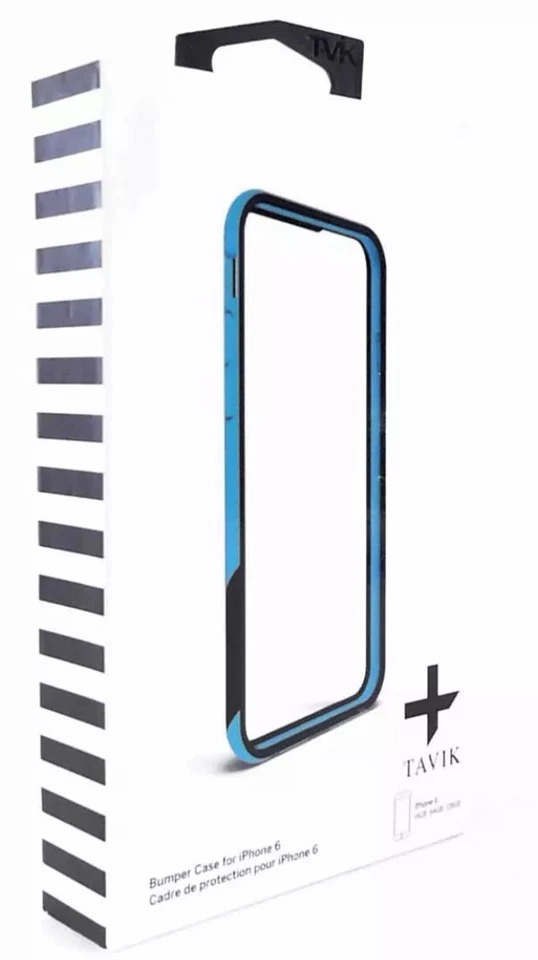 TAVIK Molded Outer Edge Bumper Case compatible w/ iPhone 6 / 6s Bezel Protection - Image 4 of 4