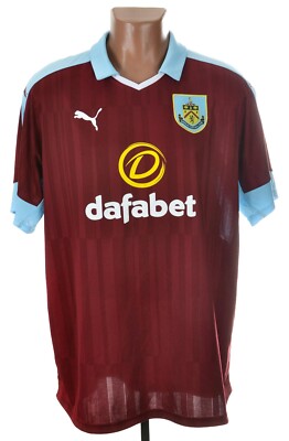 BURNLEY ENGLAND 2016/2017 HOME FOOTBALL SHIRT PUMA SIZE XL ADULT