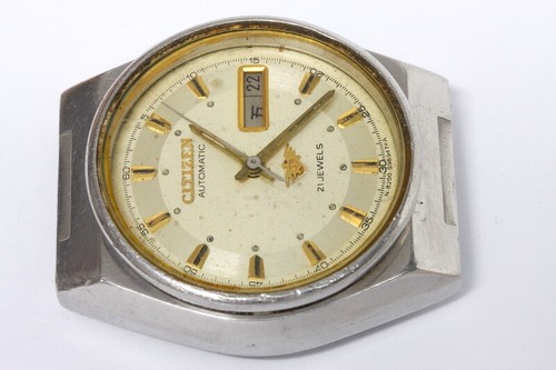 Citizen 8200-R01801RW automatic watch, run/stops needs revision -8433 - Foto 3 di 7